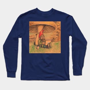 Computer Gnome Long Sleeve T-Shirt